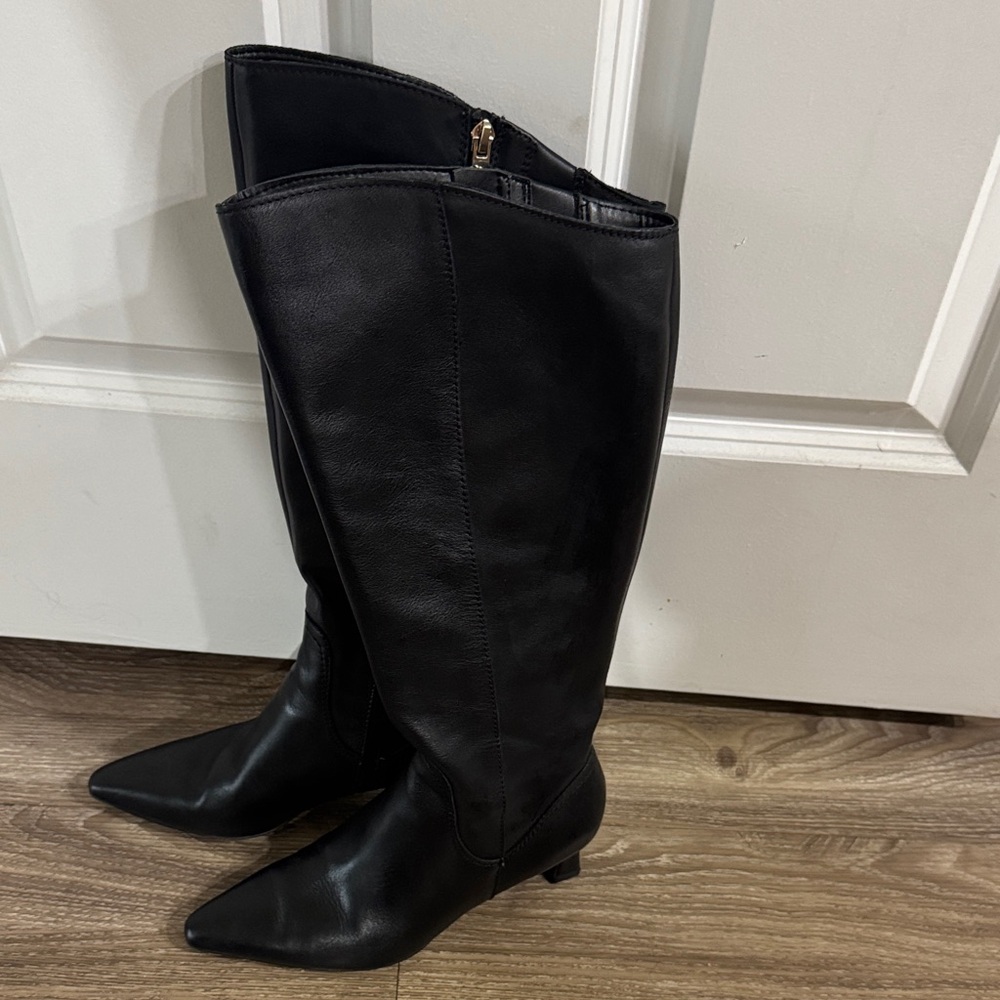 Naturalizer Black Over the Knee Boots